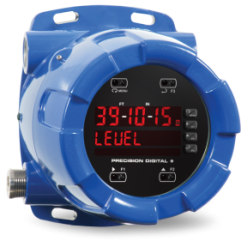 PD8-6001-6H0 | Model: PD8-6001-6H0..Product Type: Explosion-Proof Feet & Inches Level Meter..Inputs: Current (4-20 mA), Voltage (0-10 V)..Display: SunBright, 0.6", Dual Line, 6 Digits, F & I, Red LED..Power: 85-265 VAC, 90-265 VDC..Outputs: None..Transmitter Power: 2...