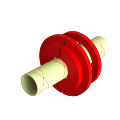 REF-0300F | RIGID ENTRY FITTING-3" FRP..