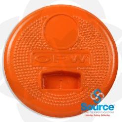 RTR-ORANGE | ORANGE POWDER COATED RAIN TIGHT RING..
