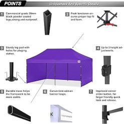 RTR-PURPLE | PURPLE POWDER COATED RAIN TIGHT RING..