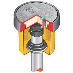 S0-1120BL-MW | 12" DIA. X 18" DEEP FRP SUMP FOR MONITORING WELL..