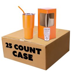 SC-ORANGE | ORANGE POWDER COATED SEALABLE COVER..