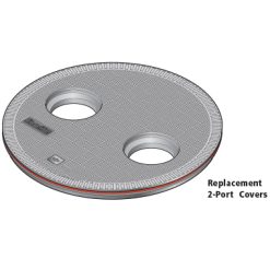 SDW-42-3100G-OF378S-YSC | SUMP KIT, S42, FL100GRAY OFFSET SINGLE PORT, FRAME/SKIRT, WSP37 SHROUD, YELLOW SC PORT COVER..