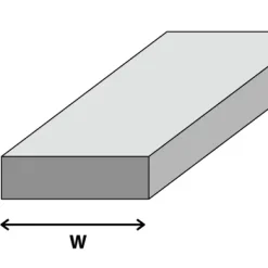 SFL124 | 1/2" X 4" HR STEEL FLAT