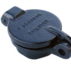 179CI-0100 AC | Cast Iron Fill Cap - Female Threaded (Powder Coated Black) (2")