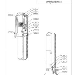 SP-C2945A-"E" | TELESCOPING BARREL STYLE 2945 "E"