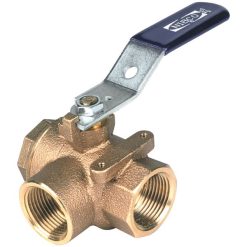 T58570-1/2" | 1/2" THREADED BALL VALVE FULL PORT, BRONZE