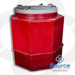 TSD-4536CL | TANK SUMP DEEP 45" BASE 36" MANWAY, LATCH COVER..