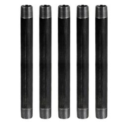 V20PIPE-TBE | 2" BLACK PIPE; THREADED ON BOTH ENDS - TBE (SOLD BY 21 FT STICK)