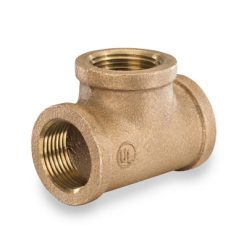 VBT010 | TEE - BRASS (1")..
