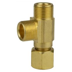 VBT0375 | TEE - BRASS (3/8")..
