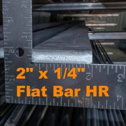 W20FL1/4 | 2" X 1/4" HR STEEL FLAT