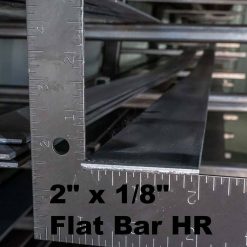 W20FL1/8 | 2" X 1/8" HR STEEL FLAT