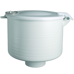 1SC-2100C-DEVR | 5 GAL SEALABLE COVER SPILL CONTIANER W/DRAIN VALVE
