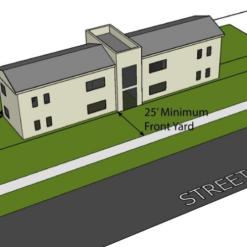 6013-SFR6W5L31 | STEEL ISLAND FORM, PAINTED, 5FT WIDE, 31FT LONG, 6" RADIUS CORNERS, 13"