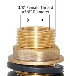 297SA-9060 | Kit, Spout 1-1/2NPT x 1-5/8 OD Straight (295)
