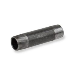 30075 | NIPPLE - BLACK, SCH40 (1-1/2" x CL)
