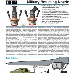 341GF-D3M60QD30 | CLA VAL D3 NOZZLE MALE QD ADAPTER, 60 MESH SCREEN 3" NPT QD