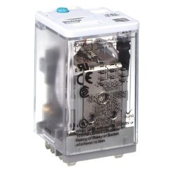 Alternative view of 6C878 | General Purpose Relay: Socket Mounted, 10 A Current Rating, 12V DC, 11 Pins/Terminals, 3PDT