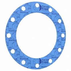 742F99 | Full Face Flange Gasket: Class 300, Aramid, Buna-N Binder, For 6 in Pipe, Blue
