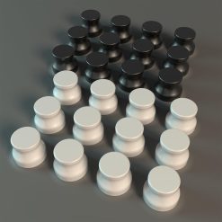 9202-14300 | CHECKER KNOB, PLASTIC