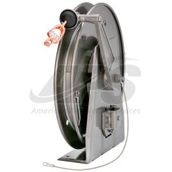 HGR 100-125 | GROUNDING REEL W/ 125 FT CLEAR PCC CABLE, GROUNDING CLAMP