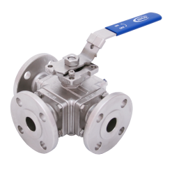4 F15-3-R-11-3-J-G-L | 4 in. Stainless Steel Full Port Flanged 150# Ball Valve