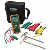 9XKP5 | EXTECH Earth Ground Tester Kit: CAT III 1000V, 2,000 ohm Max. Ground Resist, 2.5 mA, LCD, Digital - Image 2