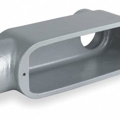 2NA99 | Conduit Outlet Body: Aluminum, Powder Coated, 1/2 in Trade Size, LB Body, 4 cu in Body Capacity, NPT