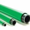 S45-1180-DF-HD | 450mm DIA. SOLID BASE DIRECT FILL SUMP WITH SECONDARY SPILL CONTAINER, 450mm DIA. BLACK FLAT SEALED HD COVER AND FRAME. INCLUDES PEC2-33 EARTH SEALKIT AND VITON ENTRY BOOTS..