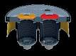 S48-3100G-MP3716S-RSC | SUMP KIT S48 WITH FL100GRAY MP16S, FRAME W/SKIRT, ORANGE AND RED SEALABLE COVERS, PREMIUM..