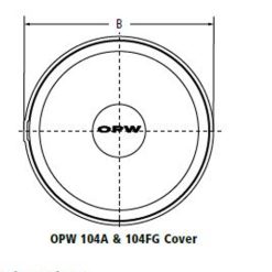 104A-1219 | MANHOLE 12" INSIDE DIA X 18" SKIRT....