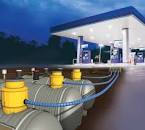 Alternative view of WSP37-16-CAP | 37" DIA. WT SPILL PLATFORM W/ DUAL ACCESS PORTS AT 16" CENTER INCL. (2) WSP-CRK & WTS-CAP-14 ON 2ND PORT..