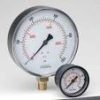 25-310-300-CFF | 2-1/2" NOSHOK GAUGE; 0-300; FRONT FLANGE; LIQUID FILLED; W/ 1/4" NPT CENTER BACK CONNECTION - Image 2