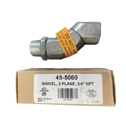 Alternative view of 45-5060 | 3/4" OPW HOSE SWIVEL, 2-PLANE;  3/4" M X 3/4" FNPT