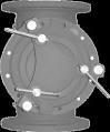 Alternative view of BS85-SS | TITAN BS85-SS 4” STAINLESS STEEL T316 150# FLANGED END BASKET STRAINER 40 MESH LINED SS T304