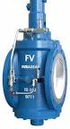 D711 | VALVE PLUG 8 IN RAISED FACE CLASS 150 A216 WCB CAST CARBON STEEL BODY CHROME PLATED BORE A216 WCB PLUG WITH ELECTROLESS NICKEL PLATING A350 LF2 BONNET AND LOWER PLATE VITON SLIP SEAL A536 DUCTILE IRON SLIPS GRAPHITE PACKING 301 GEAR OPERATED WITH DTR A... - Image 5