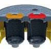 S42-3100G-OF378S-YSC | SUMP KIT, S42, FL100GRAY OFFSET SINGLE PORT COVER, FRAME/SKIRT, WSP SHROUD, YELLOW SEALABLE COVER.. - Image 3