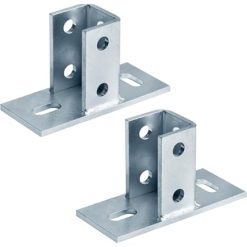 Alternative view of B280SQSS4 | UNISTRUT BASE PLATE - SS, 304, 4 HOLE BASE, 6 HOLE UNISTRUT MOUNT